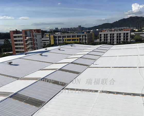 广州大型电气制造商金属屋面防腐工程