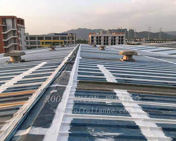 广州大型电气制造商金属屋面防水工程