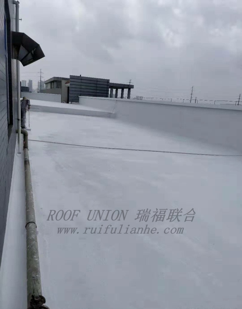 广州某大型电气设备生产企业混凝土屋面防水工程