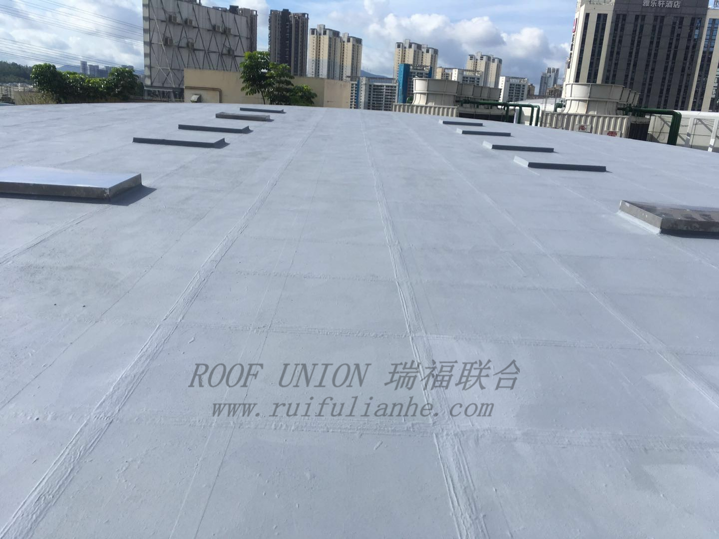  广东某大型地产集团公司铝扣板屋面防水工程