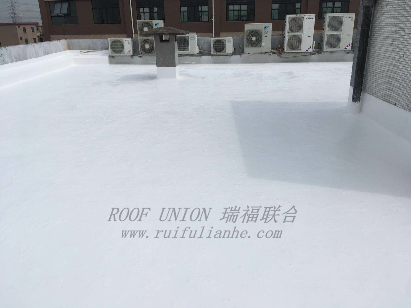 广东某大型智能家居公司混凝土屋面防水工程