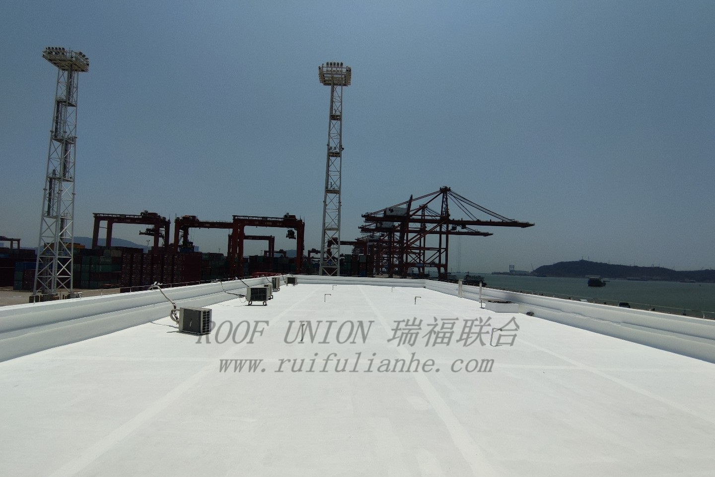 广东某港口码头变电所混凝土屋面防水工程三期