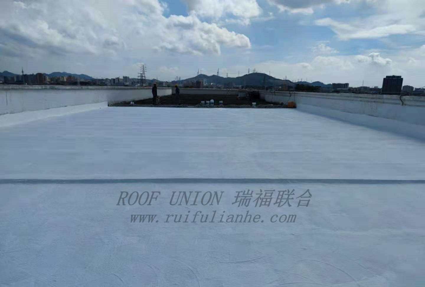 广东某大型半导体生产企业混凝土屋面防水工程