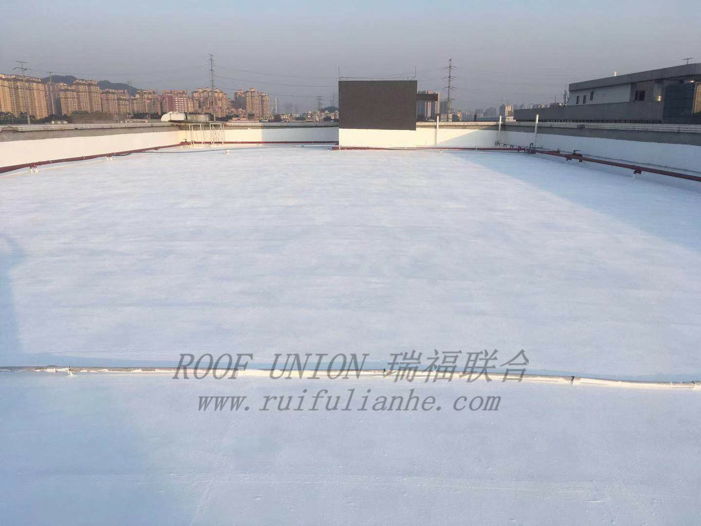   广州某大型电气设备生产企业混凝土屋面防水工程