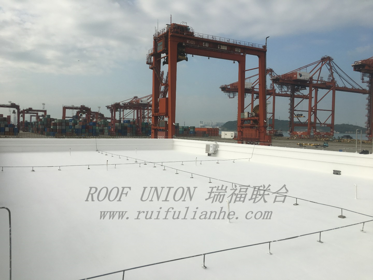  广东某大型港口码头混凝土高压变电所防水工程