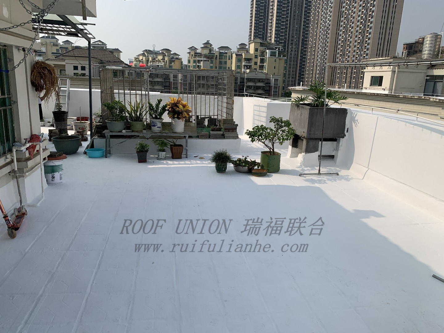 广东某大型生产制造企业混凝土宿舍楼防水工程二期