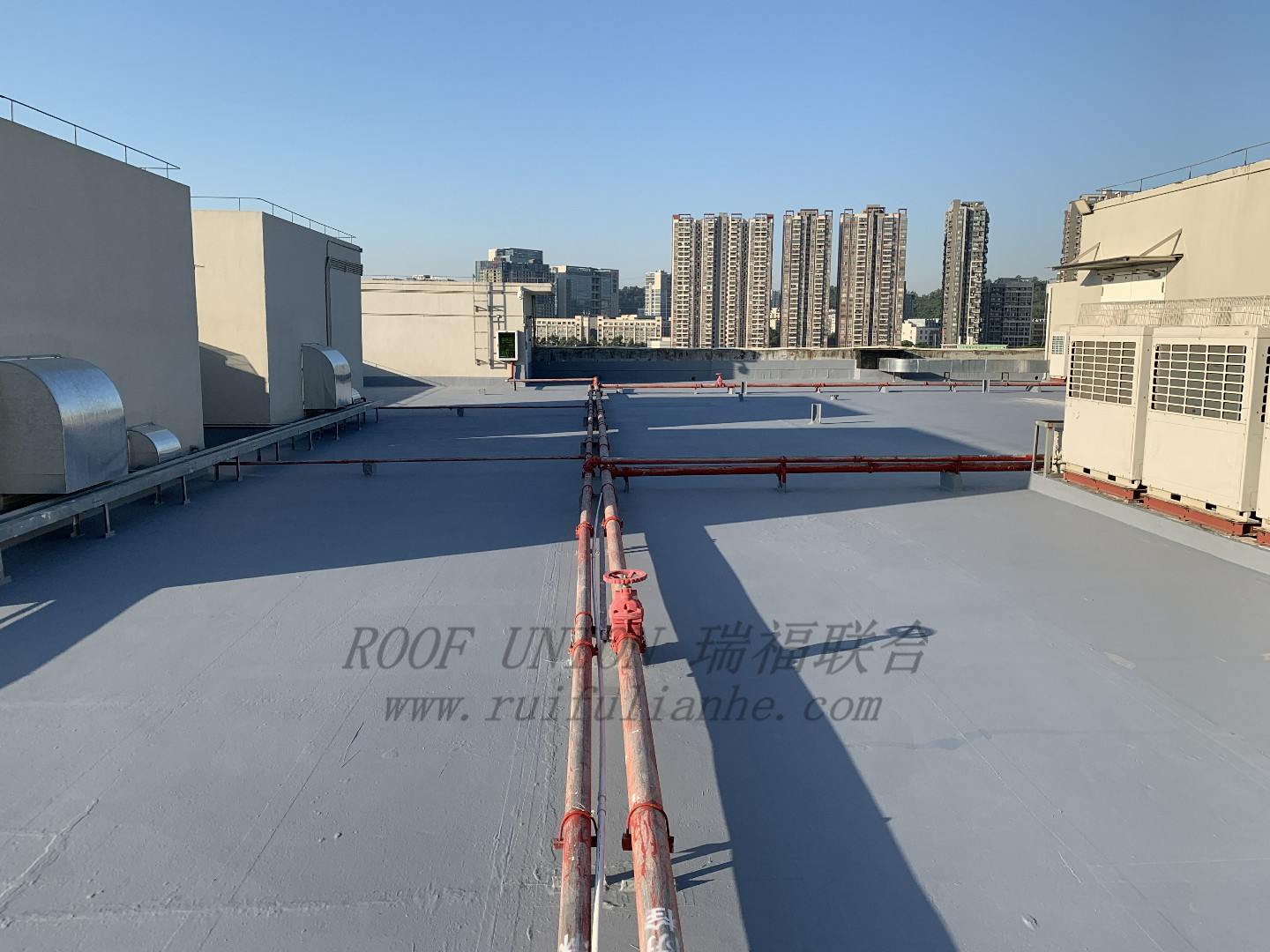 广东某大型数据中心混凝土屋面防水工程